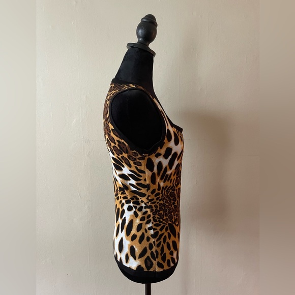 Belladini Animal Print, Light Sweater Tank, Size L, like new - Picture 5 of 5